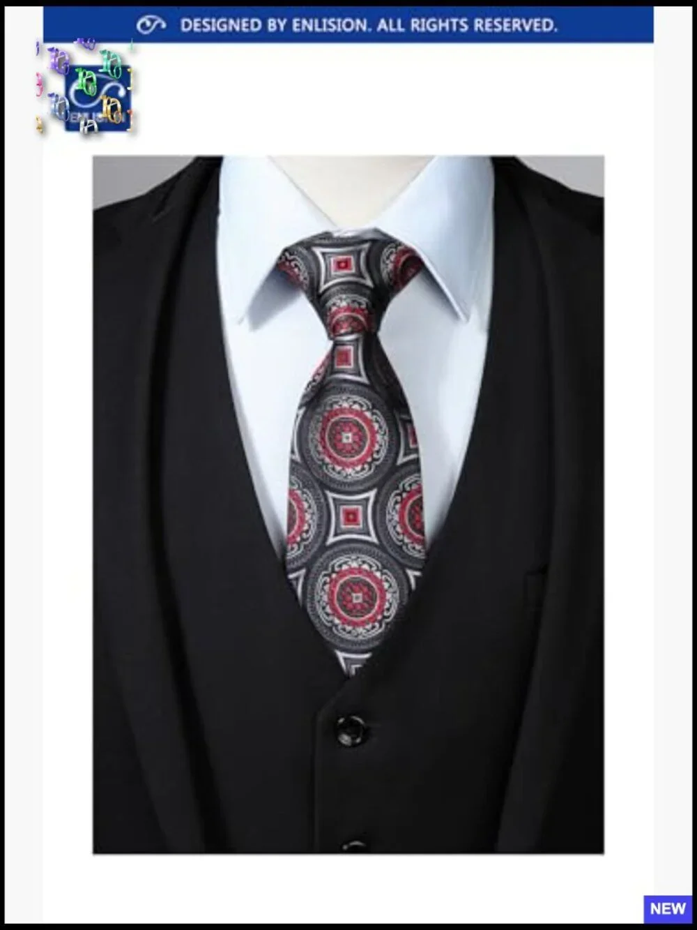 Classic Fit Men's Suit Vest Formal Business Waistcoat V-Neck Adjustable Back